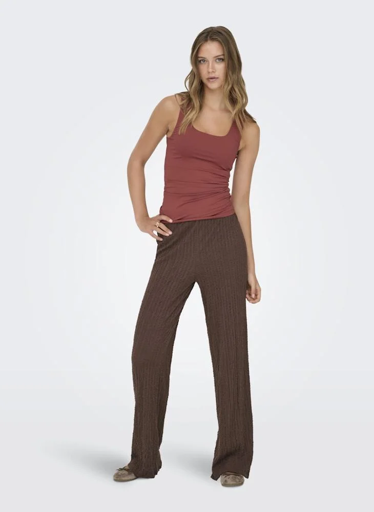 ONLY  Casual Wide Leg Trousers for Women | Best Price UAE